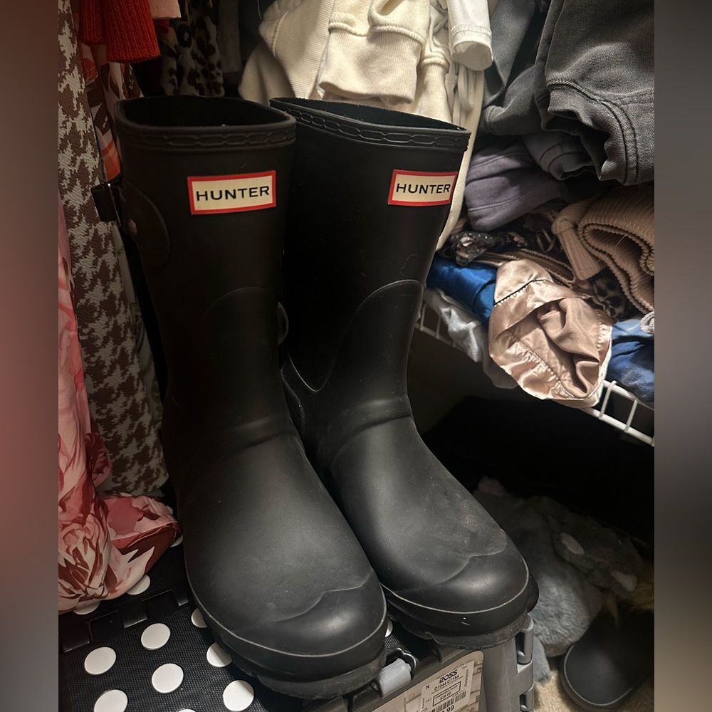 Hunter rain boots